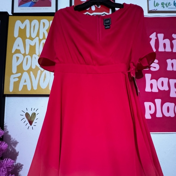 JH Women’s Red Maxi Dress - Size 8 - New with Tags - Picture 2 of 5